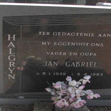 HALGRYN Jan Gabriel 1939-1983