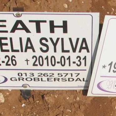 HEATH Alan Charles 1937-2008 &amp; Cornelia Sylvia 1930-2010