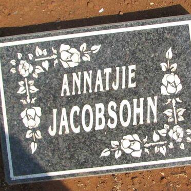 JACOBSOHN Annatjie