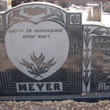 MEYER Brechtje nee COETZEE 1906-1970