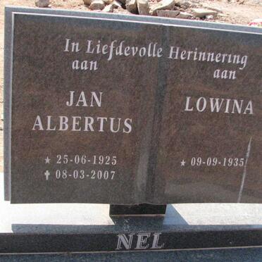 NEL Jan Albertus 1925-2007 &amp; Lowina 1935-