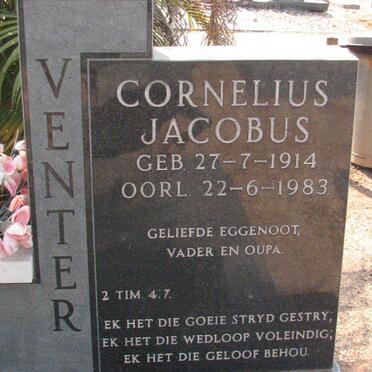 VENTER Cornelius Jacobus 1914-1983