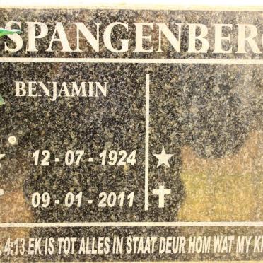 SPANGENBERG Benjamin 1924-2011