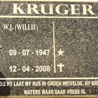 KRUGER W.J. 1947-2008