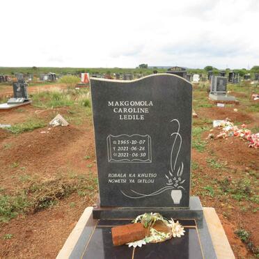 MAKGOMOLA Caroline Ledile 1965-2021