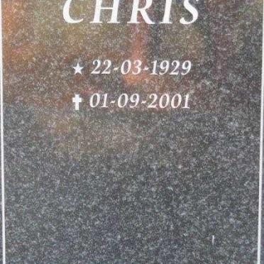 BUYS Chris 1929-2001