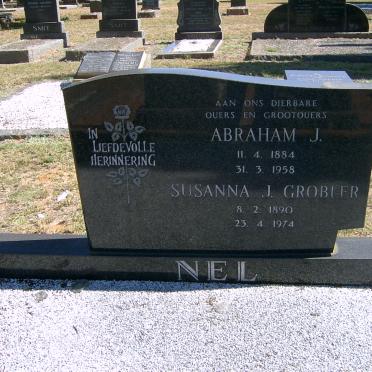 NEL Abraham J. 1884-1958 &amp; Susanna J. GROBLER 1890-1974