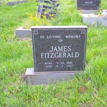 FITZGERALD James 1888-1987