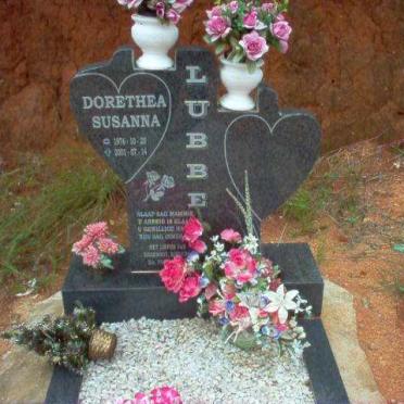 LUBBE Dorethea Susanna 1975-2001