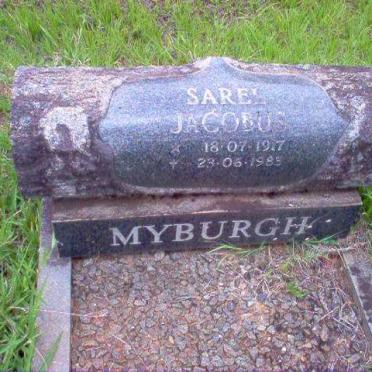 MYBURGH Sarel Jacobus 1917-1985