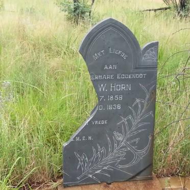 HORN ?. W. 1859-1936