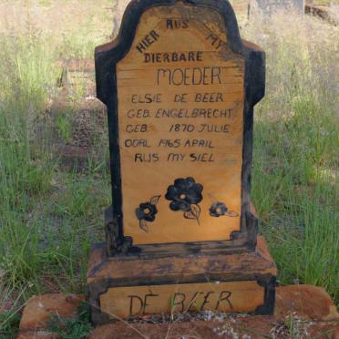 BEER Elsie, de nee ENGELBRECHT  1870-1965