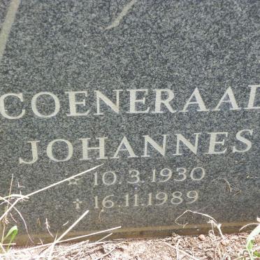 GROENEWALD Coeneraad Johannes 1930-1989 &amp; Hermina Hendrika 1935-