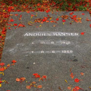 HANSEN Andries 1916-1966