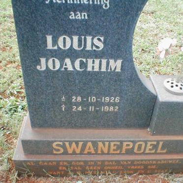 SWANEPOEL Louis Joachim 1926-1982