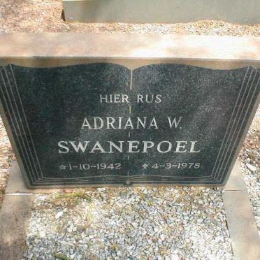 SWANEPOEL Adriana W. 1942-1978