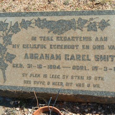 SMIT Abraham Carel 1884-1950