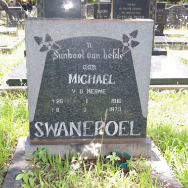 SWANEPOEL Michael v.d. MERWE 1916-1973