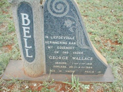 BELL George Wallace 1918-1984