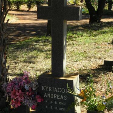 KYRIACOU Andreas 1940-1991