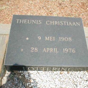 LOTTERING Theunis Christiaan 1908-1976