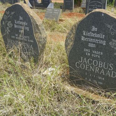 LOUW Jacobus Coenraad 1914-1996 &amp; Hendriena Petronella 1904-1990