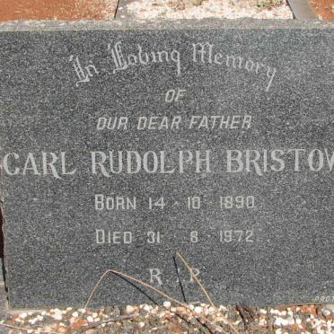 BRISTOW Carl Rudolph 1890-1972
