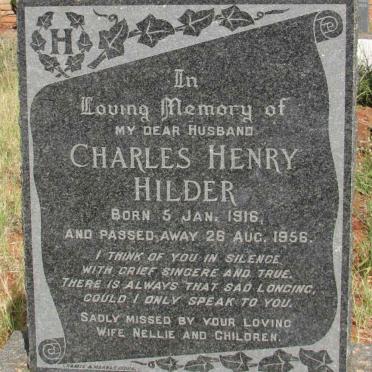 HILDER Charles Henry 1916-1956