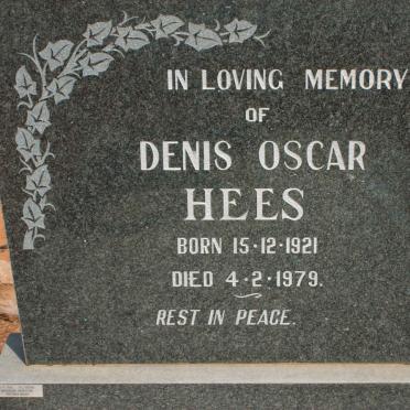 HEES Denis Oscar 1921-1979