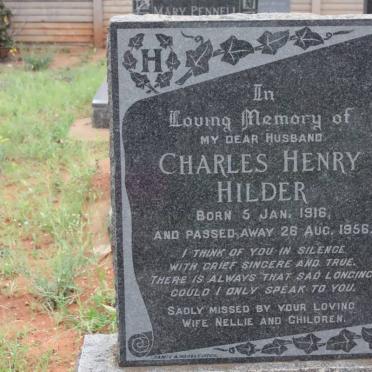 HILDER Charles Henry 1916-1956