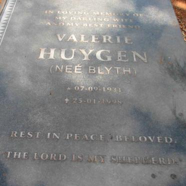 HUYGEN Valerie nee BLYTH 1931-1998