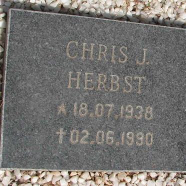 HERBST Chris J. 1938-1990