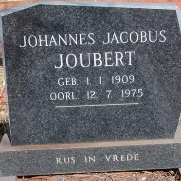 JOUBERT Johannes Jacobus 1909-1975