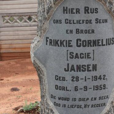 JANSEN Frikkie Cornelius 1942-1959