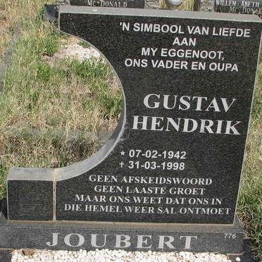 JOUBERT Gustav Hendrik 1942-1998