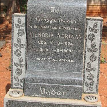 JACOBS Hendrik Adriaan 1874-1958