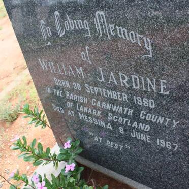 JARDINE William 1880-1967