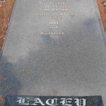 LACEY Patrick Cecil 1925-1995