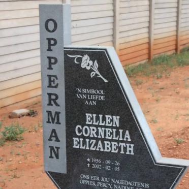 OPPERMAN Ellen Cornelia Elizabeth 1956-2002