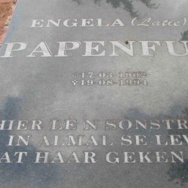 PAPENFUS Engela 1902-1994
