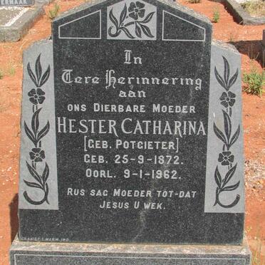 ROOS Hester Catharina nee POTGIETER 1872-1962