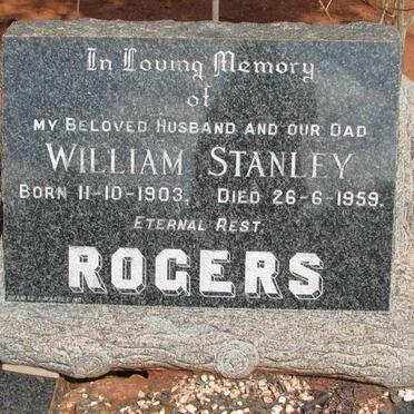 ROGERS William Stanley 1903-1959