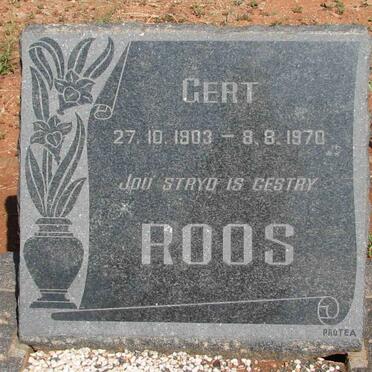 ROOS Gert 1903-1970