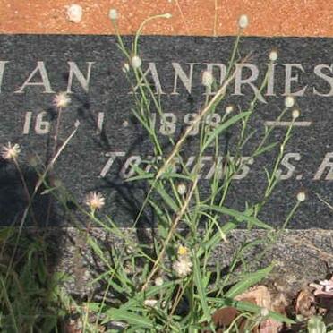 RICHARD Jan Andries 1898-1966