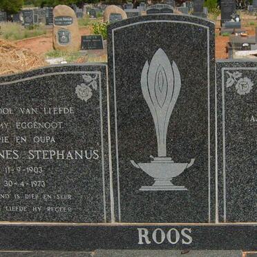 ROOS Johannes Stephanus 1903-1973 &amp; Anna Catharina Margaretha DE BRUIN 1910-1998