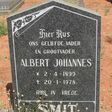 SMIT Albert Johannes 1899-1978