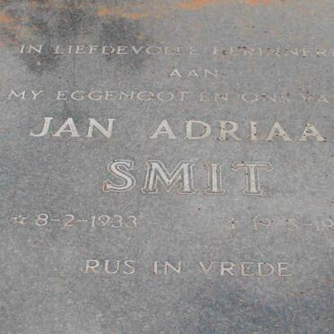 SMIT Jan Adriaan 1933-1994