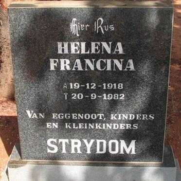 STRYDOM Helena Francina 1918-1982