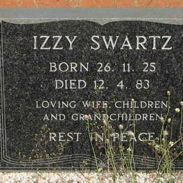 SWARTZ Izzy 1925-1983