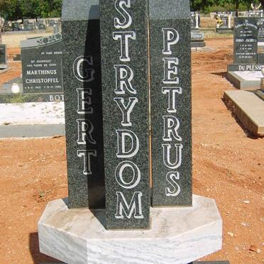 STRYDOM Gert Petrus 1946-1989